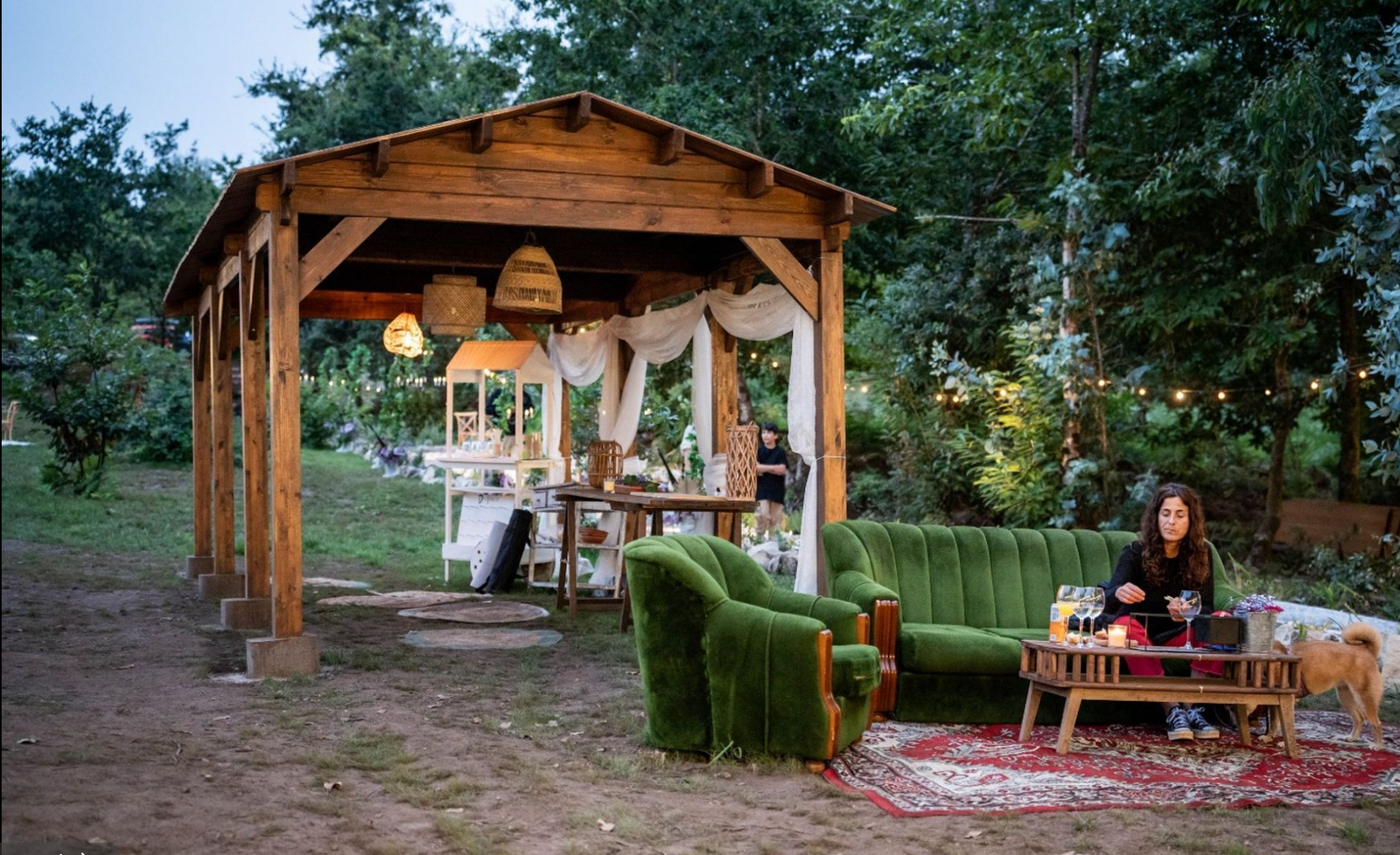 Exteriores y Cenador Chillout de Finca Real